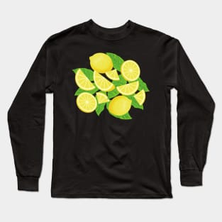 Lemon Icons Long Sleeve T-Shirt